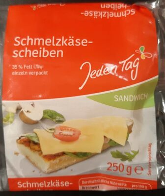 Schmelzkäsescheiben Sandwich
