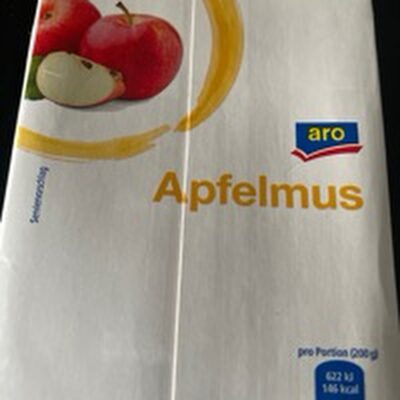 Apfelmus front packaging