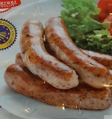 Nürnberger Rostbratwürste light front packaging