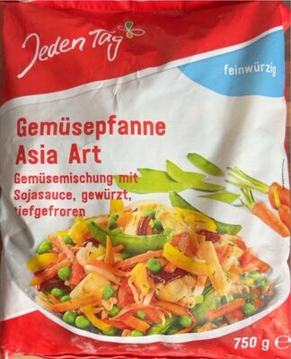 Gemüsepfanne Asia Art