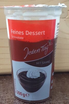 Feines Dessert Schokolade