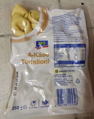 Tortellini, Käse