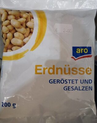 Erdnüsse geröstet und gesalzen