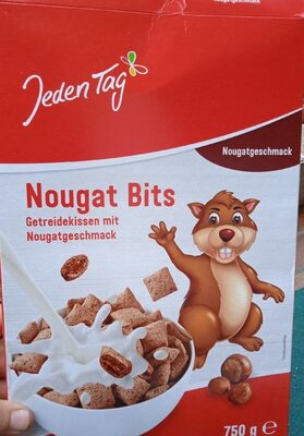 Nougat Bits front packaging