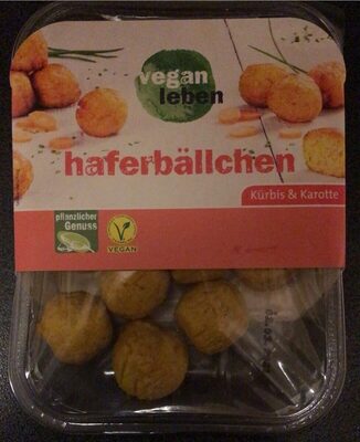 Haferbällchen Kürbis&Karotte front packaging