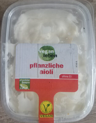 Pflanzliche aioli front packaging