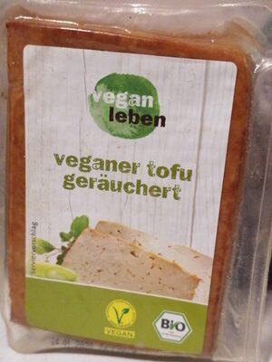 Veganer Tofu geräuchert front packaging