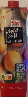 Apfel-Saft naturtrüb