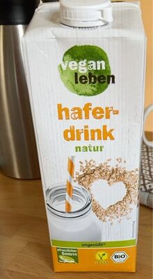Haferdrink natur front packaging