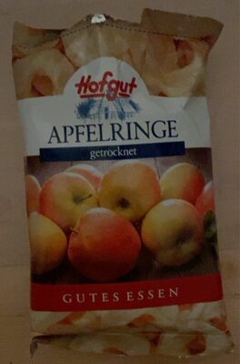 Apfelringe getrocknet