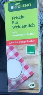 Frische Bio Weidemilch