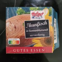 Thunfisch in Sonnenblumenöl