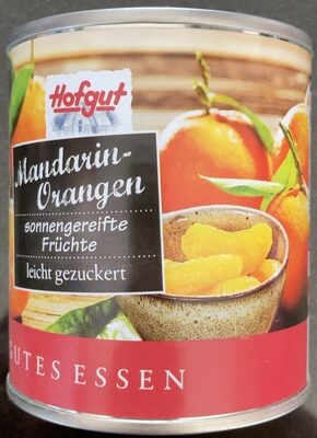 Mandarin-Orangen, leicht gezuckert