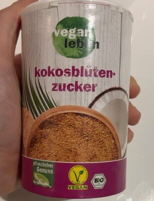 kokosblütenzucker front packaging