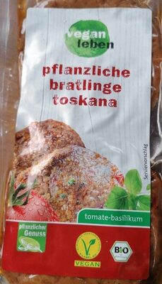 Pflanzliche Bratlinge Toskana