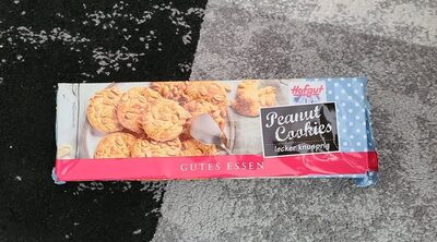 Peanut cookies front packaging