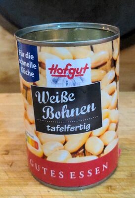 Weiße Bohnen tafelfertig
