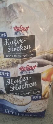 Hofgut Haferflocken zart front packaging