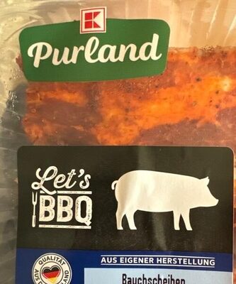 Bauchscheiben vom Schwein, gewürzt