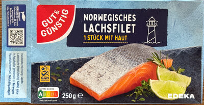 Norwegisches Lachsfilet
