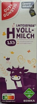 Laktosefreie H Vollmilch 3,5%