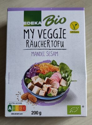 Tofu Mandel Sesam front packaging