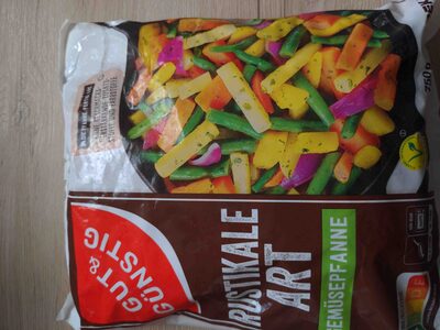 Gemüsepfanne Rustikale Art