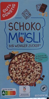 Schoko Müsli 30% weniger Zucker