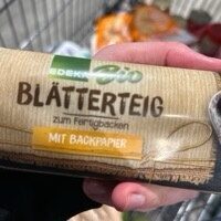 Bio Blätterteig