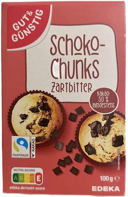 Schoko Chunks Zartbitter