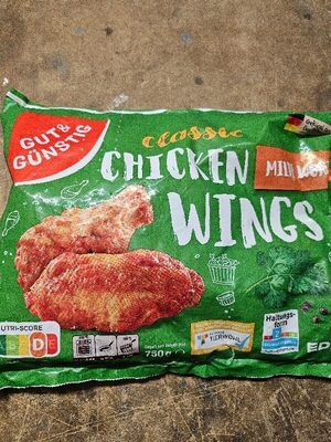 Classic Chicken Wings Milde Würzung