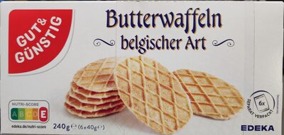 Butterwaffeln belgischer Art