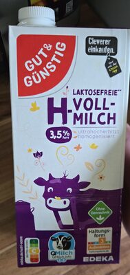 H-Vollmilch laktosefrei