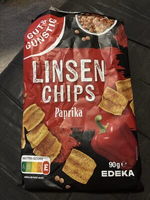 Linsensnack Paprika