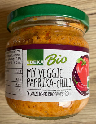 My Veggie Paprika-Chili - Pflanzlicher Brotaufstrich