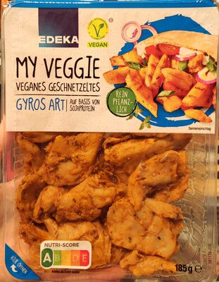 My Veggie Veganes Geschnetzeltes Gyros Art