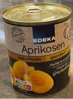 Aprikosen halbe Frucht Dose front packaging