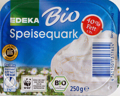 Speisequark 40% Fett i. Tr.