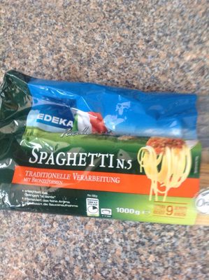 Spaghetti front packaging
