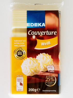 Kuvertüre Weiß