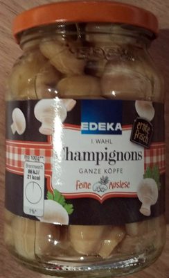 Champignons Ganze Köpfe front packaging