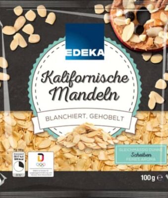 Kalifornische Mandeln front packaging