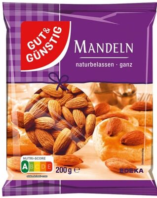 Gut & günstig Mandeln naturbelassen ganz 4311501367629 Mandeln naturbelassen ganz