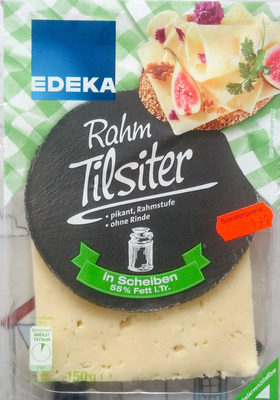 Rahm Tilsiter in Scheiben front packaging