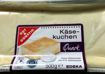 Käsekuchen Quark