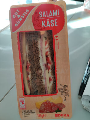 Salami Käse Sandwich