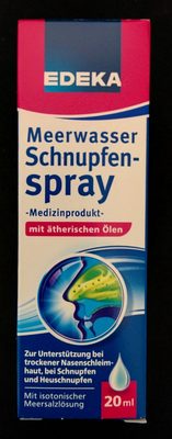 Meerwasser-Schnupfen-Spray