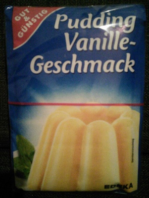 Pudding Vanillegeschmack