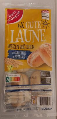 Gute Laune Weizenbrötchen