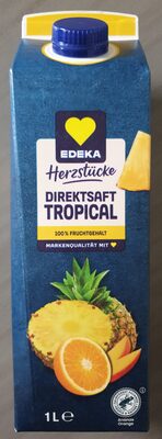 Tropical Direktsaft Ananas-Orange-Mango
